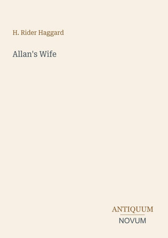 Allan's Wife