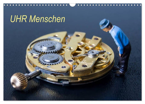 UHR Menschen (Wandkalender 2026 DIN A3 quer), CALVENDO Monatskalender