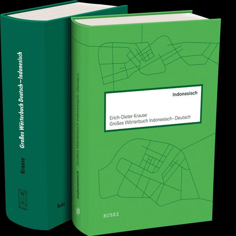 Krause: Großes Wörterbuch Deutsch-Indonesisch/ Indonesisch-Deutsch (2 Bände im Set)