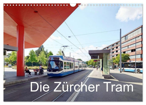 Die Zürcher Tram (Wandkalender 2027 DIN A3 quer), CALVENDO Monatskalender