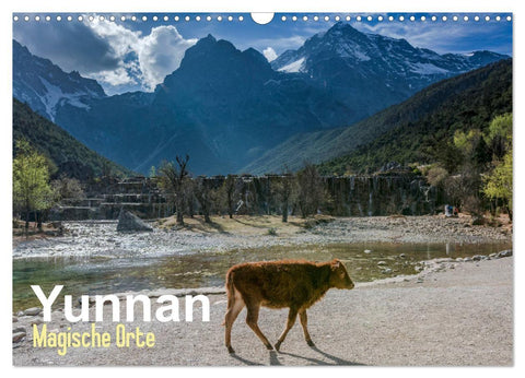 Yunnan - Magische Orte (Wandkalender 2027 DIN A3 quer), CALVENDO Monatskalender