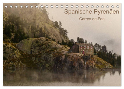 Spanische - Pyrenäen Carros de Foc (Tischkalender 2027 DIN A5 quer), CALVENDO Monatskalender