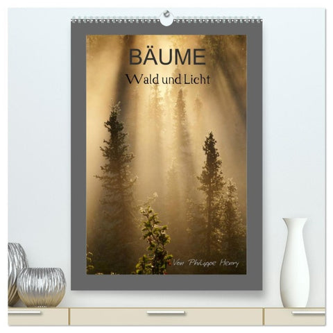 BÄUME (hochwertiger Premium Wandkalender 2026 DIN A2 hoch), Kunstdruck in Hochglanz