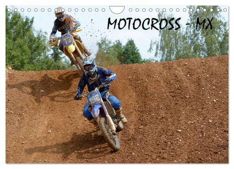 Motocross - MX UK-Version (Wall Calendar 2026 DIN A4 landscape), CALVENDO 12 Month Wall Calendar