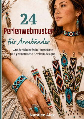 24 Perlenwebmuster für Armbänder