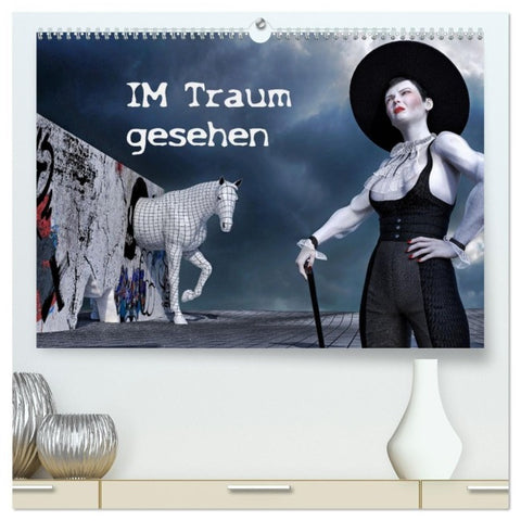 Im Traum gesehen (hochwertiger Premium Wandkalender 2027 DIN A2 quer), Kunstdruck in Hochglanz