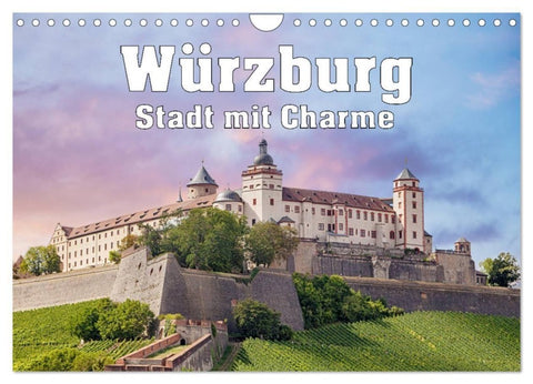 Würzburg - Stadt mit Charme (Wandkalender 2027 DIN A4 quer), CALVENDO Monatskalender
