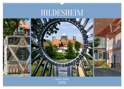 Hildesheim meine Stadt (Wandkalender 2026 DIN A2 quer), CALVENDO Monatskalender
