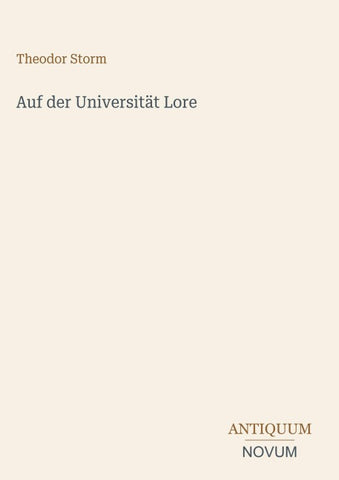 Auf der Universität Lore