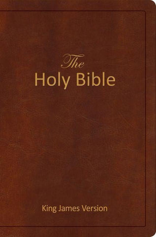 The Holy Bible - King James Version (Kjv, Holy Spirit Edition, Brown Imitation Leather, Dedication Page, Prayer Section)