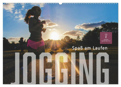Jogging - Spaß am Laufen (Wandkalender 2027 DIN A2 quer), CALVENDO Monatskalender