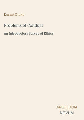 Problems of Conduct