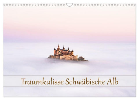 Traumkulisse Schwäbische Alb (Wandkalender 2027 DIN A3 quer), CALVENDO Monatskalender