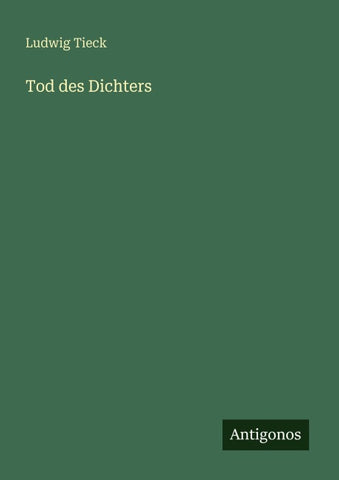 Tod des Dichters