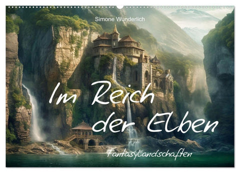 Im Reich der Elben (Wandkalender 2027 DIN A2 quer), CALVENDO Monatskalender