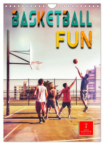 Basketball Fun (Wandkalender 2027 DIN A4 hoch), CALVENDO Monatskalender