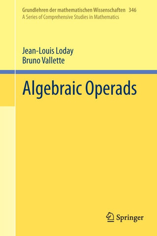 Algebraic Operads