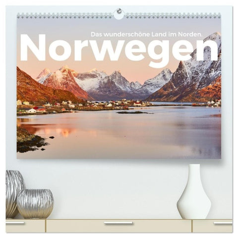 Norwegen - Das wunderschöne Land im Norden. (hochwertiger Premium Wandkalender 2027 DIN A2 quer), Kunstdruck in Hochglanz