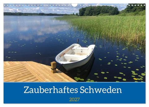 Verzaubertes Schweden (Wandkalender 2027 DIN A3 quer), CALVENDO Monatskalender