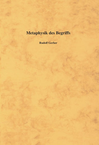Metaphysik des Begriffs