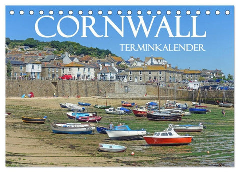 Cornwall. Terminkalender (Tischkalender 2027 DIN A5 quer), CALVENDO Monatskalender