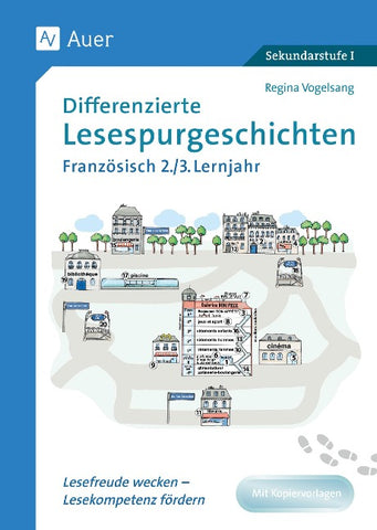 Diff. Lesespurgeschichten Französisch Lernjahr 2-3