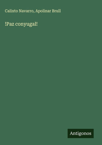 !Paz conyugal!