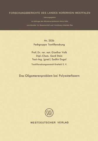 Das Oligomerenproblem bei Polyesterfasern