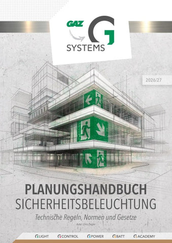Planungshandbuch für Sicherheitsbeleuchtung