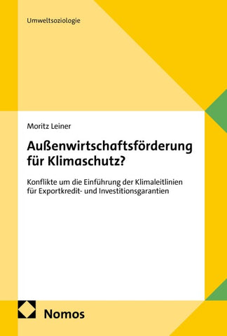 Außenwirtschaftsförderung für Klimaschutz?