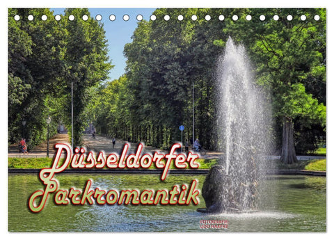 Düsseldorfer Parklandschaften (Tischkalender 2027 DIN A5 quer), CALVENDO Monatskalender