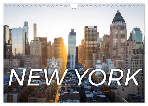 Traumstadt New York (Wandkalender 2027 DIN A4 quer), CALVENDO Monatskalender