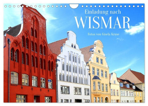 Einladung nach Wismar (Wandkalender 2027 DIN A4 quer), CALVENDO Monatskalender