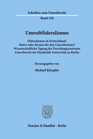 Umweltföderalismus.