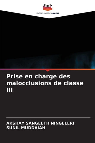 Prise en charge des malocclusions de classe III