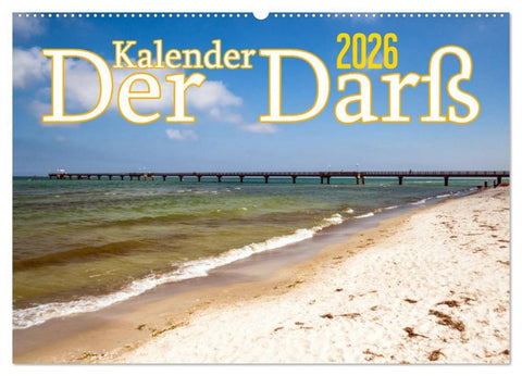 Der Darß Kalender CH-Version (Wandkalender 2026 DIN A2 quer), CALVENDO Monatskalender