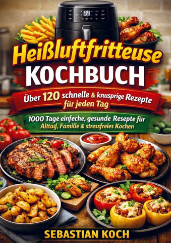 Das ultimative Heißluftfritteuse Kochbuch - Schnell, knusprig & gesund genießen