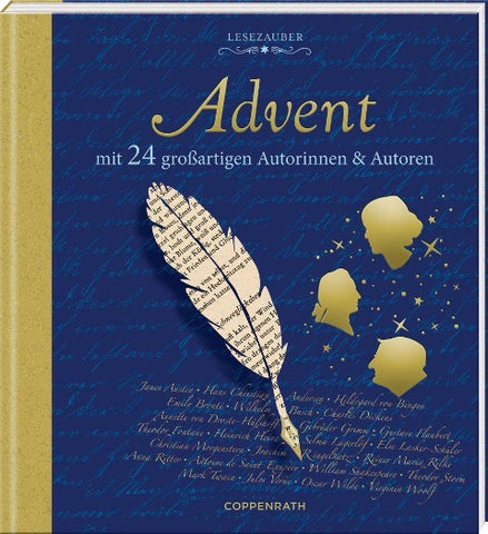 Adventskalenderbuch zum Aufschneiden – Advent mit 24 großartigen Autorinnen und Autoren