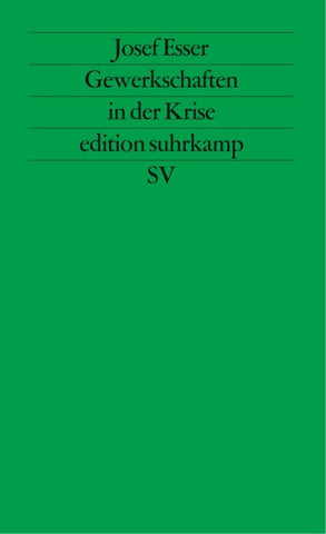 Gewerkschaften in der Krise