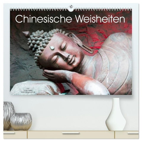 Chinesische Weisheiten (hochwertiger Premium Wandkalender 2027 DIN A2 quer), Kunstdruck in Hochglanz
