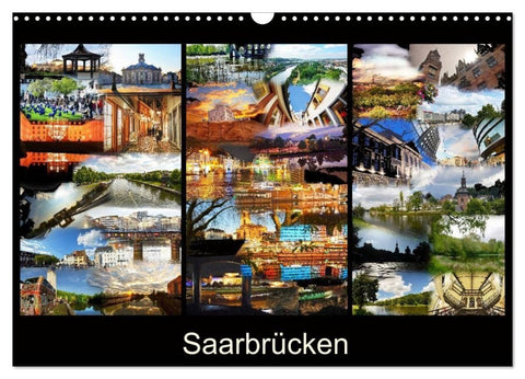 Saarbrücken (Wandkalender 2027 DIN A3 quer), CALVENDO Monatskalender