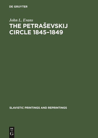The Petraševskij circle 1845–1849