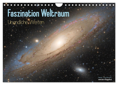 Faszination Weltraum - unendliche Weiten (Wandkalender 2027 DIN A4 quer), CALVENDO Monatskalender