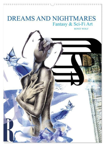 Dreams and Nightmares - Fantasy & Sci-Fi Art / 2027 (Wandkalender 2027 DIN A2 hoch), CALVENDO Monatskalender