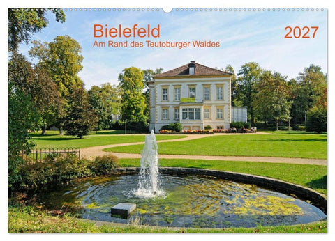 Bielefeld Am Rand des Teutoburger Waldes (Wandkalender 2027 DIN A2 quer), CALVENDO Monatskalender