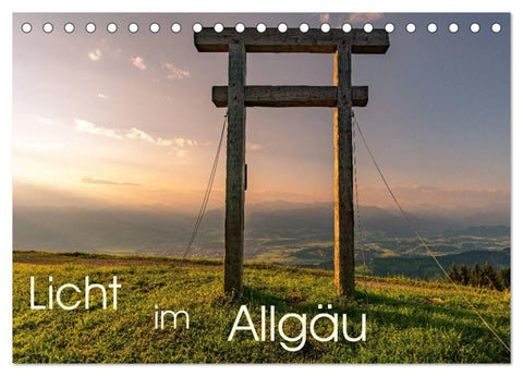 Licht im Allgäu - Traumhafte Landschaften (Tischkalender 2027 DIN A5 quer), CALVENDO Monatskalender