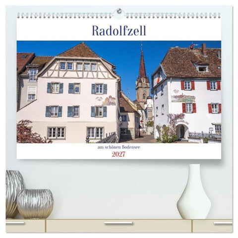Radolfzell am schönen Bodensee (hochwertiger Premium Wandkalender 2027 DIN A2 quer), Kunstdruck in Hochglanz
