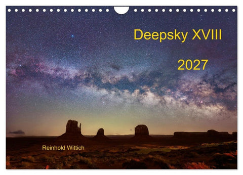 Deepsky XVIII (Wandkalender 2027 DIN A4 quer), CALVENDO Monatskalender