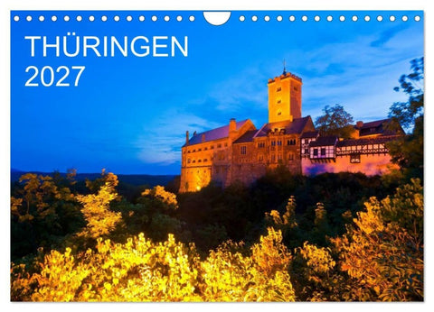 THÜRINGEN 2027 (Wandkalender 2027 DIN A4 quer), CALVENDO Monatskalender