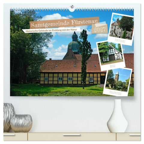 Samtgemeinde Fürstenau (hochwertiger Premium Wandkalender 2027 DIN A2 quer), Kunstdruck in Hochglanz